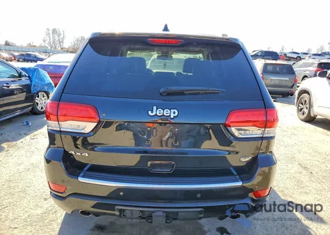 2016 Jeep Grand Cherokee Overland z USA, uszkodzony, nr VIN 1C4RJFCG5GC417347